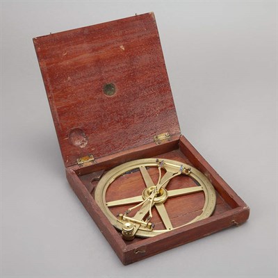 Lot 98 - English Brass 360-Degree Folding Arm...