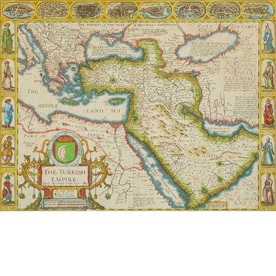 Lot 87 - [MAPS] SPEED, JOHN. Turkish Empire. [London: T....