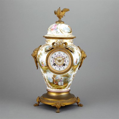 Lot 221 - Continental Gilt-Bronze and Gilt-Metal Mounted...