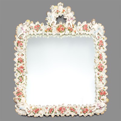 Lot 566 - Continental Rococo Style Polychrome Decorated...