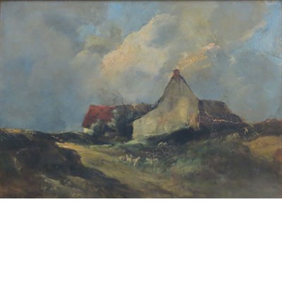 Lot 8 - Antoine Vollon French, 1833-1900 Farm Signed A....
