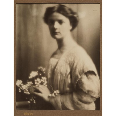 Lot 333 - STEICHEN, EDWARD (1879-1973) [Portrait of...