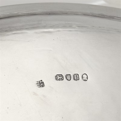 Lot 240 - George III Silver Salver John Crouch & Thomas...