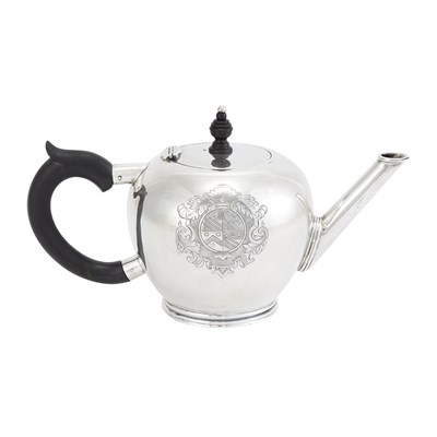Lot 272 - American Silver Teapot Eoff & Shepard, NY,...
