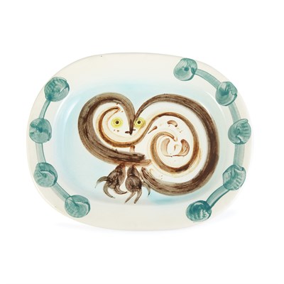 Lot 128 - Pablo Picasso WOOD-OWL (ALAIN RAMIE 48)...