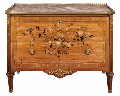 Lot 241 - Swedish Neoclassical Gilt-Metal Mounted...