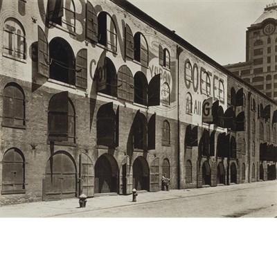 Lot 655 - ABBOTT, BERENICE (1898-1991) [Yuban Warehouse,...