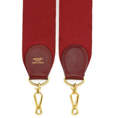 Lot 951 - Burgundy Leather Kelly Purse, Hermes