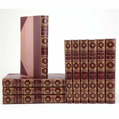 Lot 160 - SHELLEY, PERCY BYSSHE Works. London: Julian...