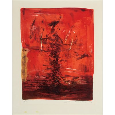 Lot 209 - Zao Wou-Ki (1921-2013) COMPOSITION (AGERUP...
