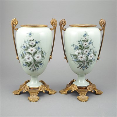 Lot 534 - Pair of Continental Neoclassical Style...
