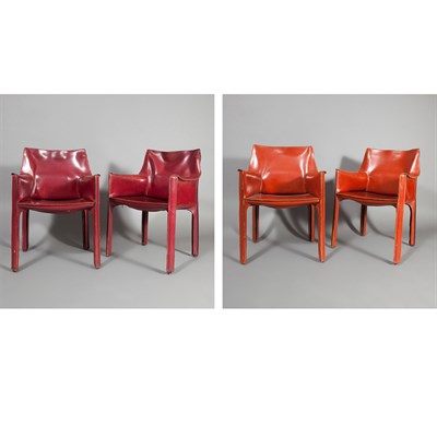 Lot 198 - Mario Bellini Italian, b. 1937 Two Pairs of...