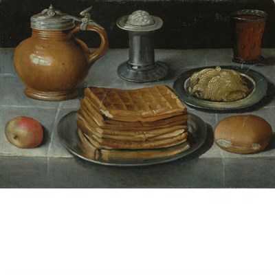 Lot 54 - Dutch School 17th Century Still Life with...
