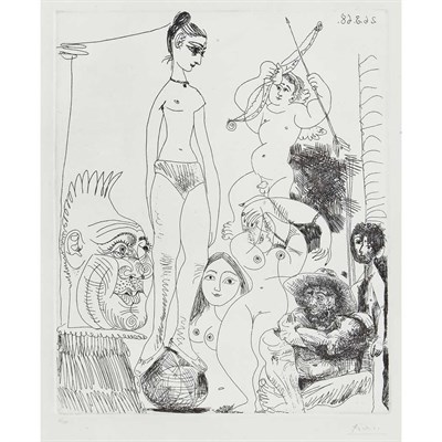 Lot 124 - Pablo Picasso (1881-1973) AUTOPORTRAIT...