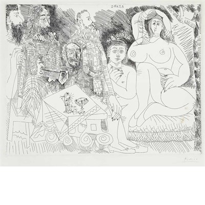 Lot 126 - Pablo Picasso AUTOUR DE LA CELESTINE:...