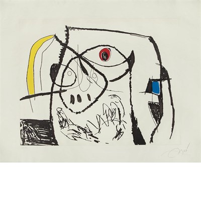 Lot 96 - Joan Miró SERIE MALLORCA XII (D. 614) Color...