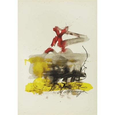 Lot 182 - Antoni Tapies (1923-2012) ALS MESTRES DE...