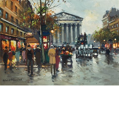 Lot 91 - Antoine Blanchard French, 1910-1988 Rue Royale,...