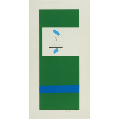 Lot 102 - Robert Motherwell PAUILLAC #3 (B. 121; E./B....