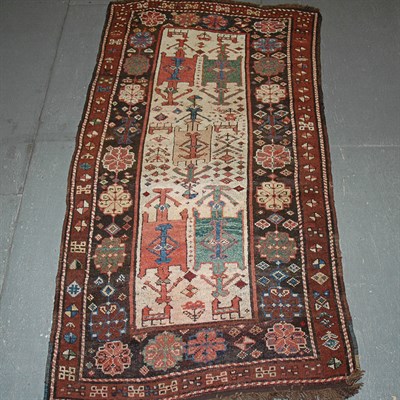 Lot 284 - Kurdish Rug West Persia, circa 1900 The ivory...