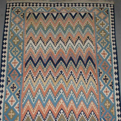 Lot 607 - Q'ashqa'i Kilim Southwest Iran, contemporary...