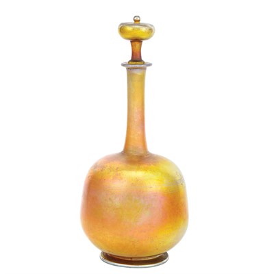 Lot 368 - Tiffany Favrile Glass Decanter First quarter...