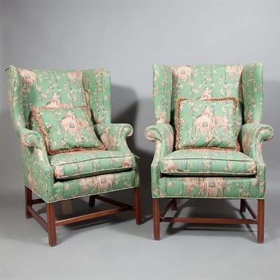 Lot 270 - Pair of George III Style Brunschwig & Fils...