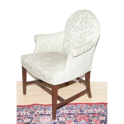 Lot 534 - Georgian Style Scalamandre Upholstered...