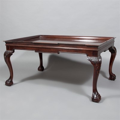 Lot 202 - Georgian Style Mahogany Low Table Height 19...