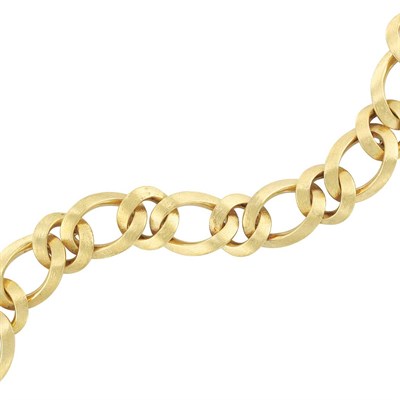 Lot 14 - Gold Link Bracelet, Boucheron, France