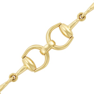 Lot 162 - Gold Bracelet, Gucci