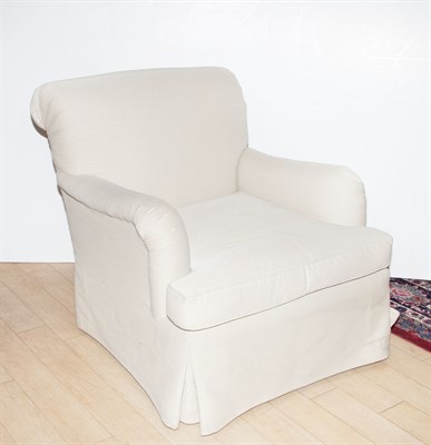 Lot 539 - Pair of Upholstered Club Chairs