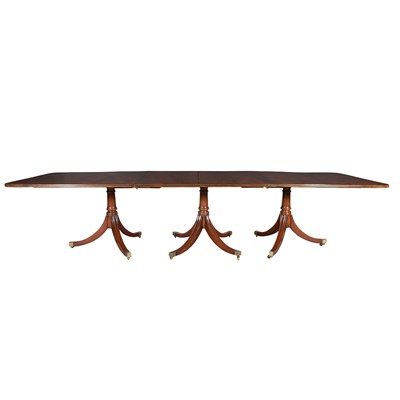 Lot 354 - George III Style Inlaid Mahogany...