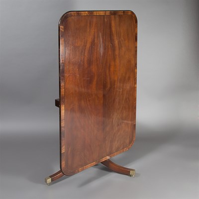 Lot 364 - Regency Style Inlaid Mahogany Breakfast Table...