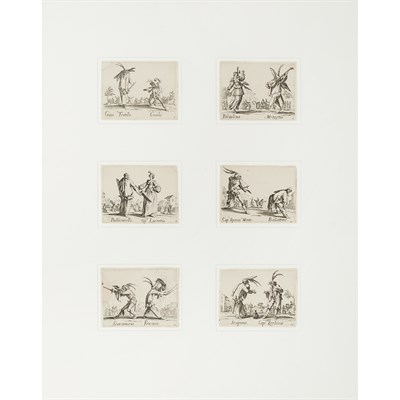 Lot 27 - Jacques Callot (1592-1635) BALLI DI SFESSANIA...