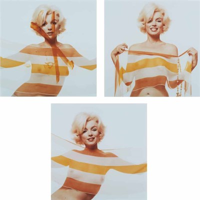 Lot 335 - STERN, BERT (1929-2013) Three Marilyns with...
