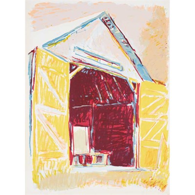 Lot 151 - Wolf Kahn (b. 1927) NEW BARN DOORS Color...
