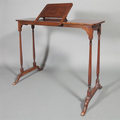 Lot 351 - Georgian Style Mahogany Reading Table Height...