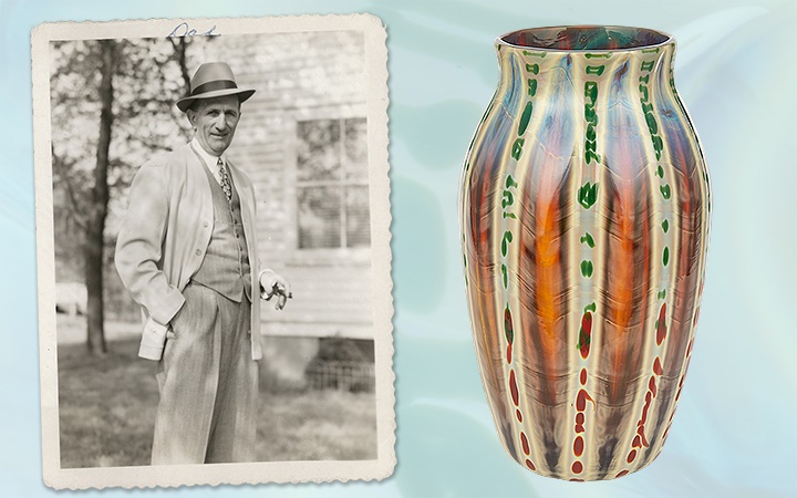 Tiffany glass is the core of the art of Louis Comfort Tiffany